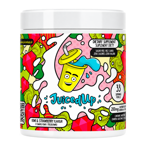 Biały suplement JuicedUp kiwi-truskawka.png