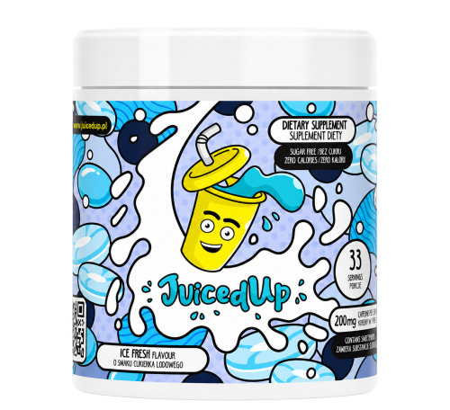 Biały słoik JuicedUp z ilustracją koktajlu.png